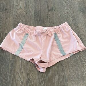 Free People Movement Reflective Track Shorts